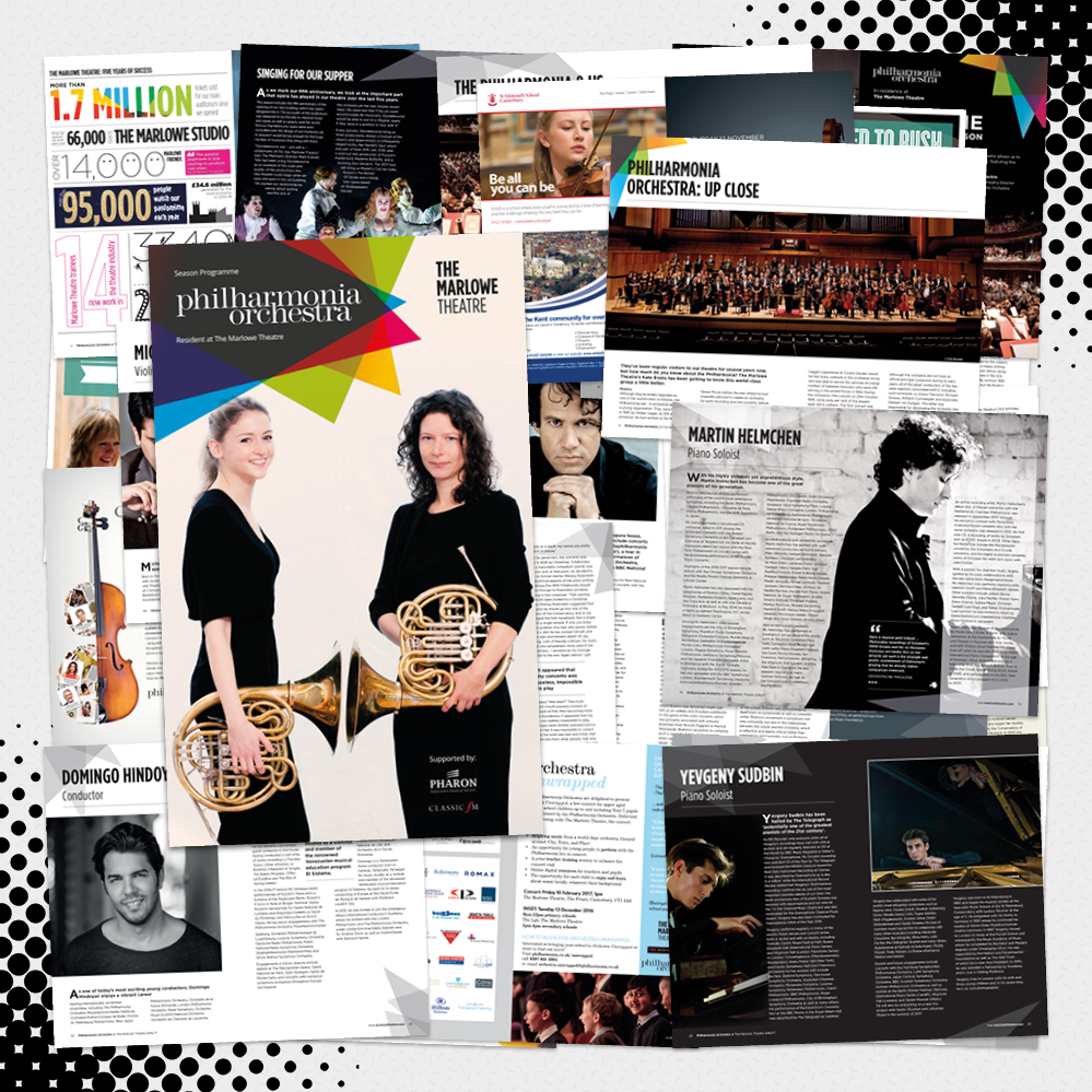Event Programme Remote Freelance Creative Artworker Graphic Designer Southampton Hampshire U